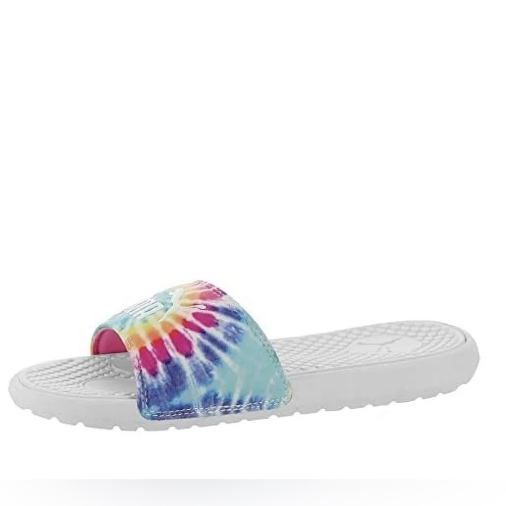 Puma Sandals Cool Cat Tie Dye Summer Slides Size 10 New W Tags